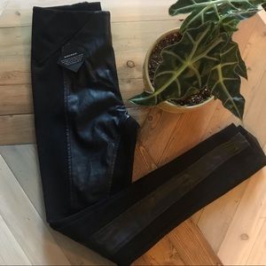 Nasty Gal High Waist Vegan Leather Pants
